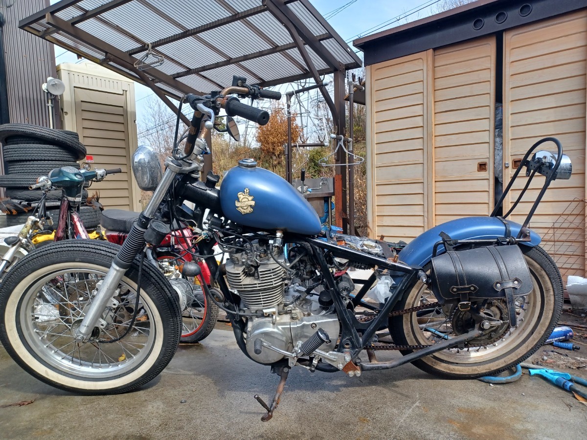 YAMAHA ヤマハ SR400 SR500 チョッパー リジット ミッドステップ | www