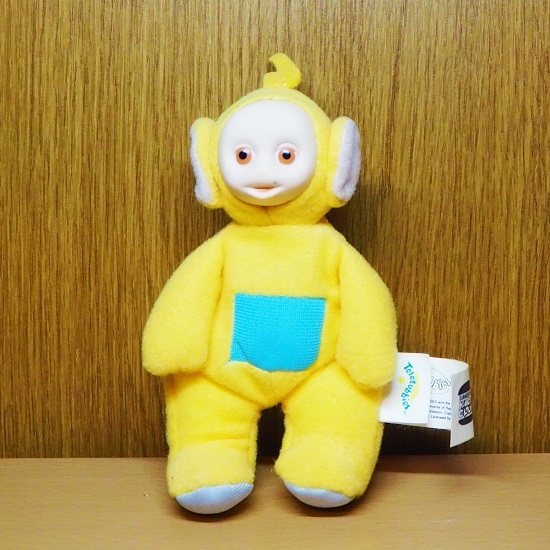  Teletubbies figure key holder soft toy yellow Teletubbies 2000 America toy Ame toy 