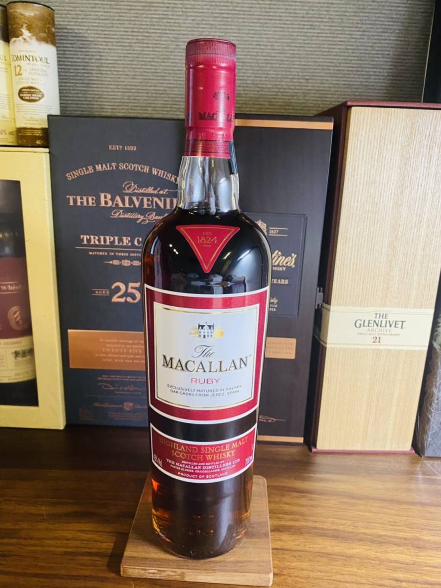 MACALLAN RUBY 1824 マッカラン ルビー 古酒 | www.annugeo.com