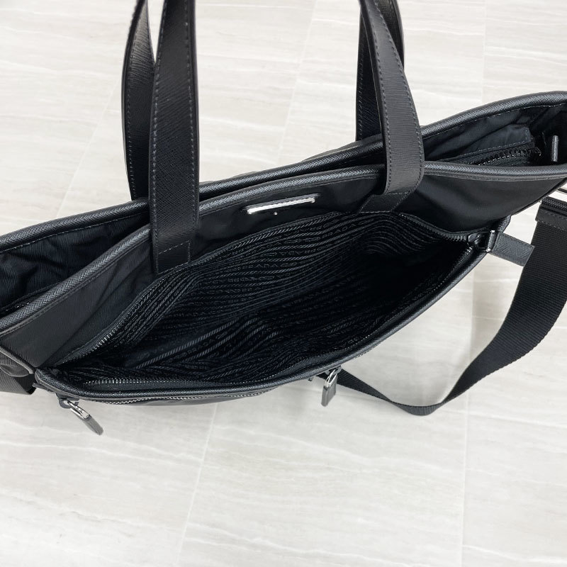 HA832】 PRADA/プラダ ナイロン トートバッグ ビジネスバッグ