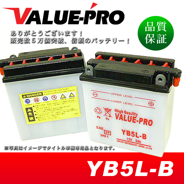 新品 開放型バッテリー YB5L-B 互換 FB5L-B GM5Z-3B 12N5-3B / ボーカル スペイシー80 リード80 カブC90 MBX125 NSR125R TL125 リード125_画像1