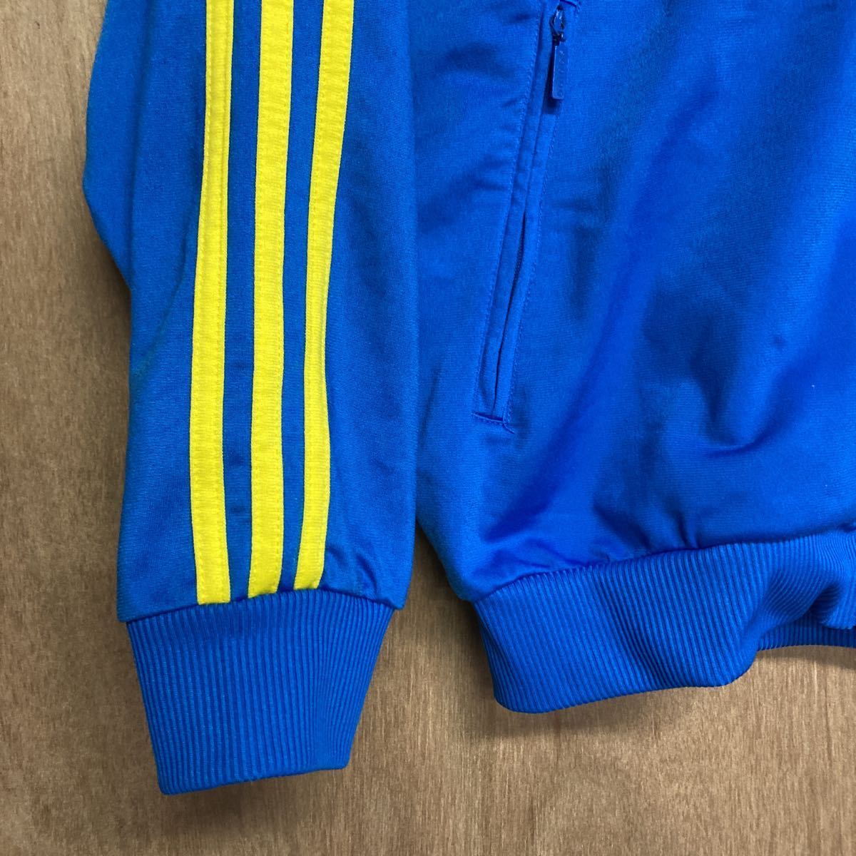90年代 青黄 adidas トラックジャケット アディダス ジャージ 90年代 青黄 adidas トラックジャケット アディダス ジャージ