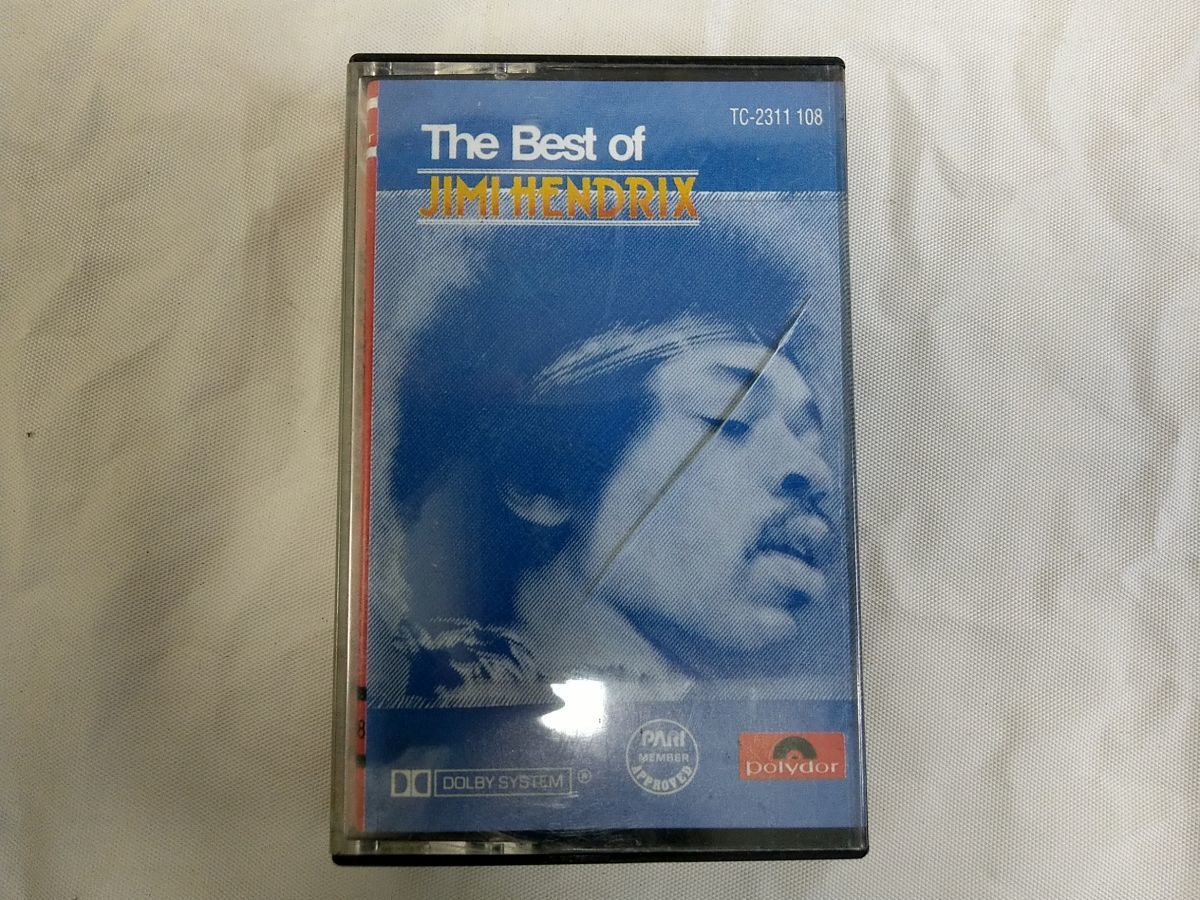 【カセットテープ⑫】【動作可能】THE BEST OF JIMI HENDRIX　【型番：TC-2311　108】_画像6