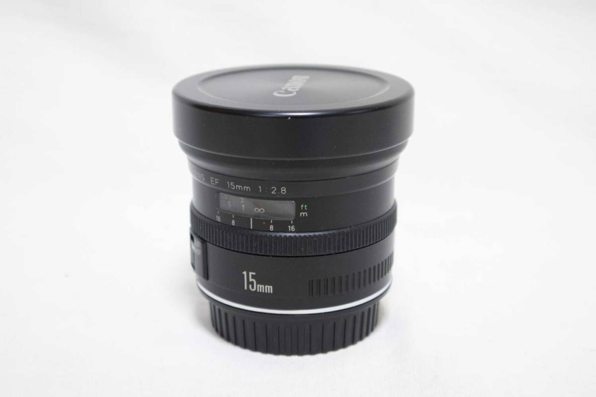 ☆Canon/AFレンズ/EF 15mm F2.8 FISHEYE/美品☆ | transparencia