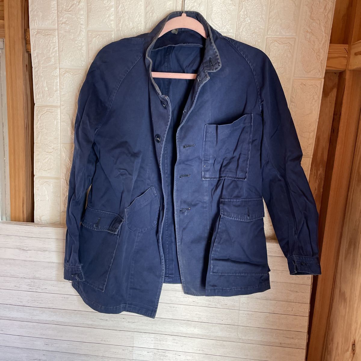 ナッパ服 並2号 国鉄作業着上下セットアップ(ジャケット、パンツ