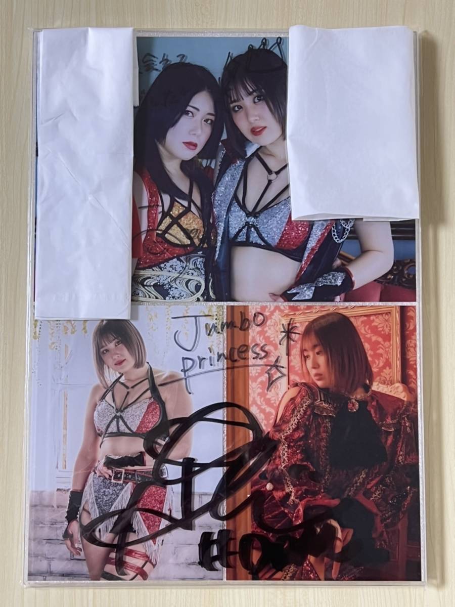 スターダム プロレス アクリルパネル ひめか 引退 直筆サイン スターダム プロレス アクリルパネル ひめか 引退 直筆サイン