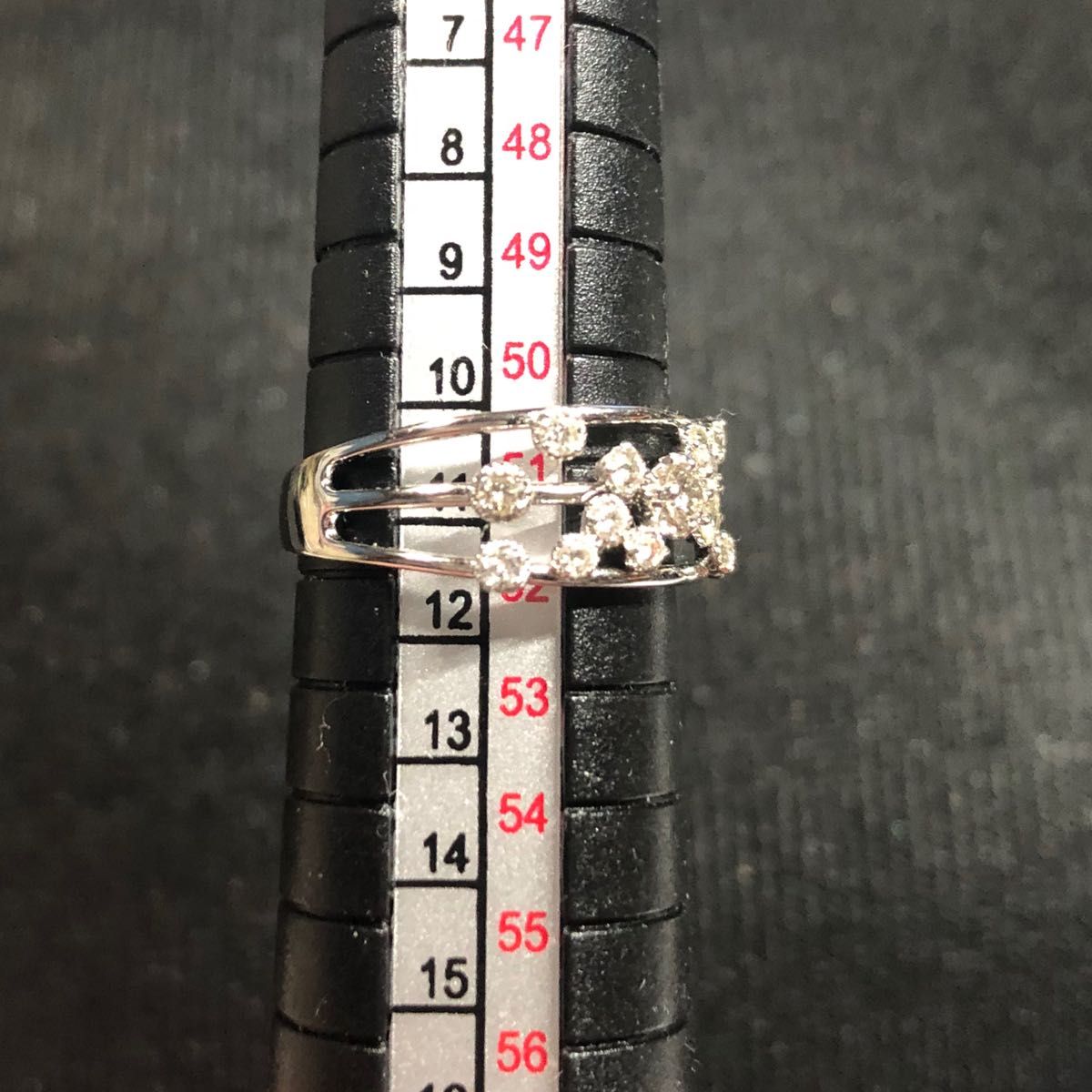 ダイヤモンドリング K18WG 0.30ct 11号 | noonanwaste.com