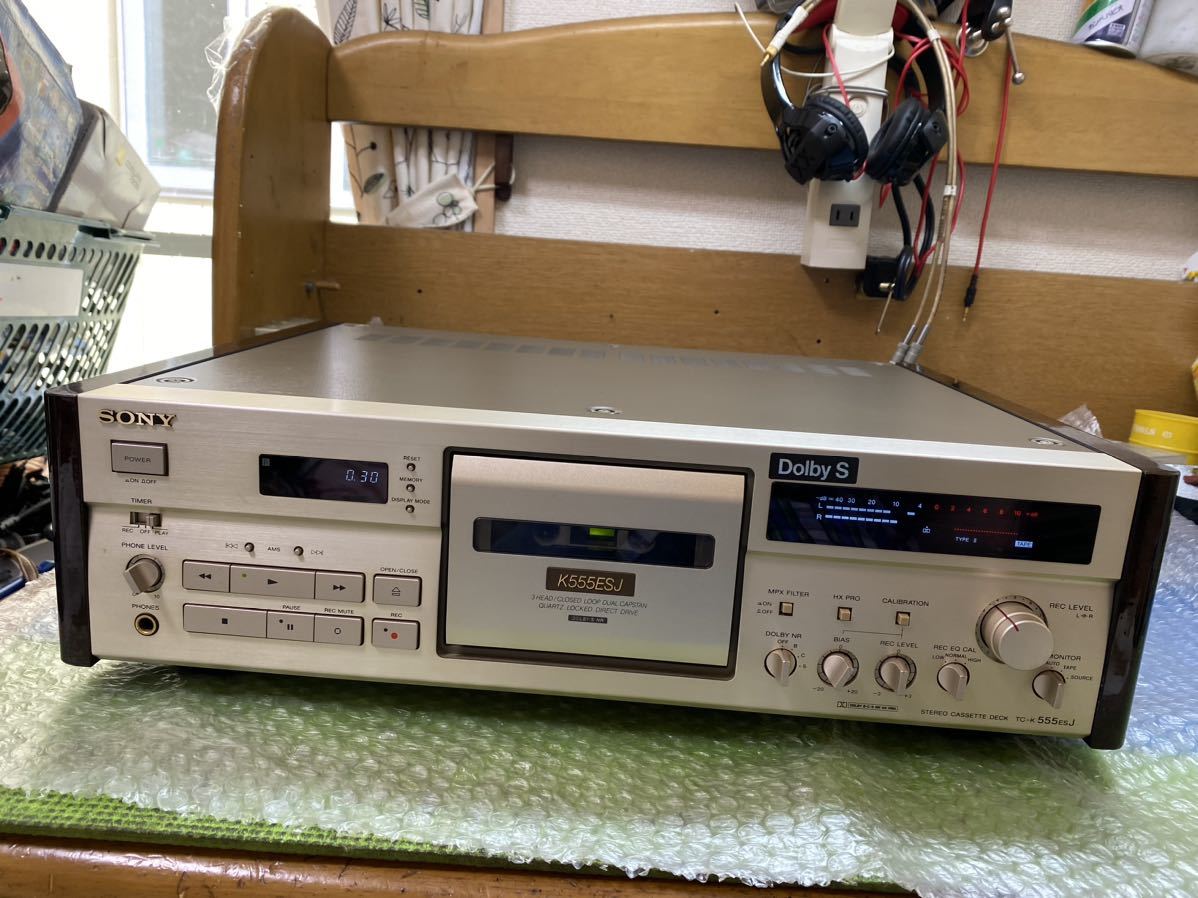 SONY :TC-K555ESJ カセットデッキ | normanhubbard.com