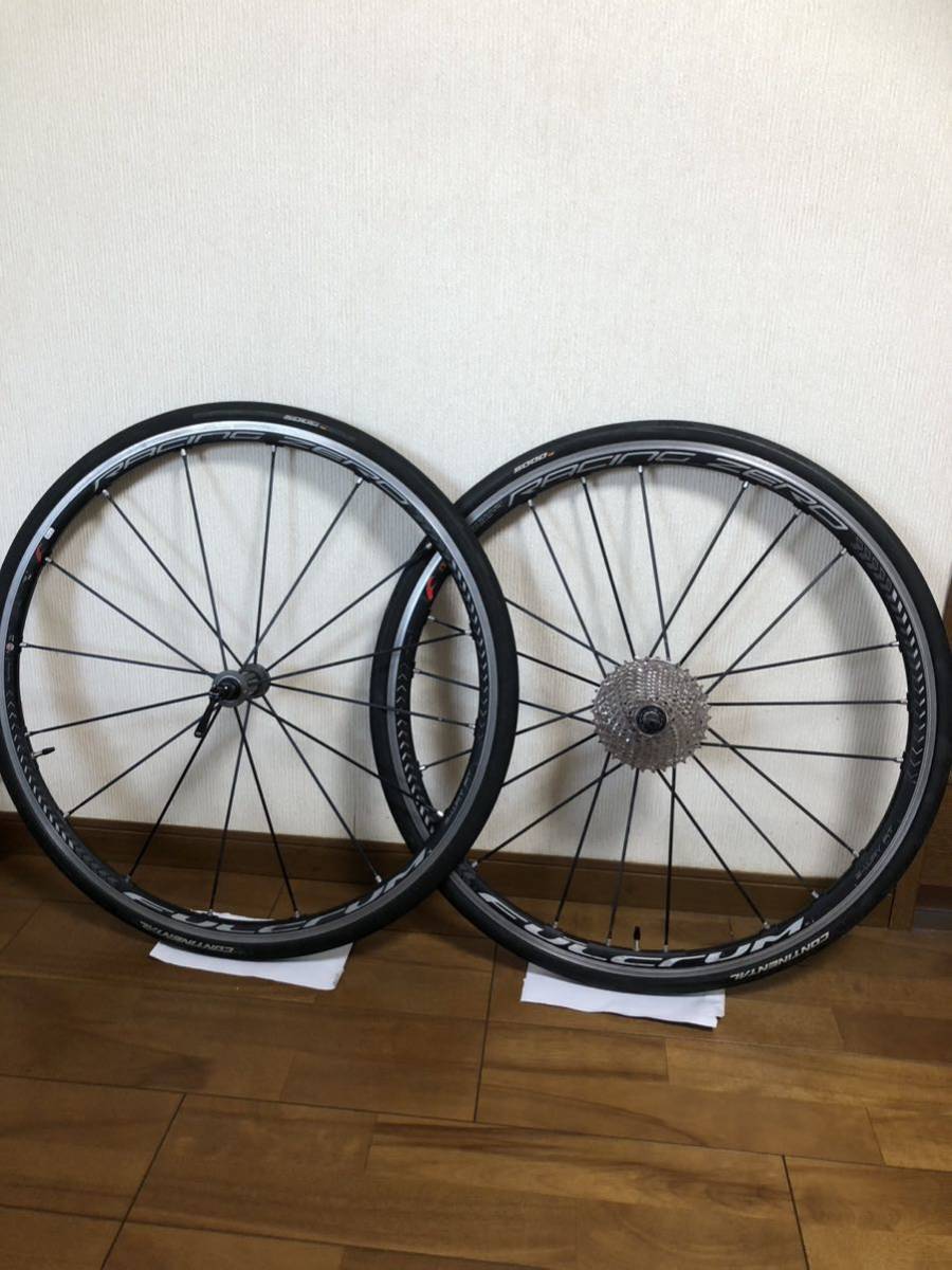 フルクラム レーシングゼロ 2-WAY FIT(2WF)シューブレス対応 新品同様