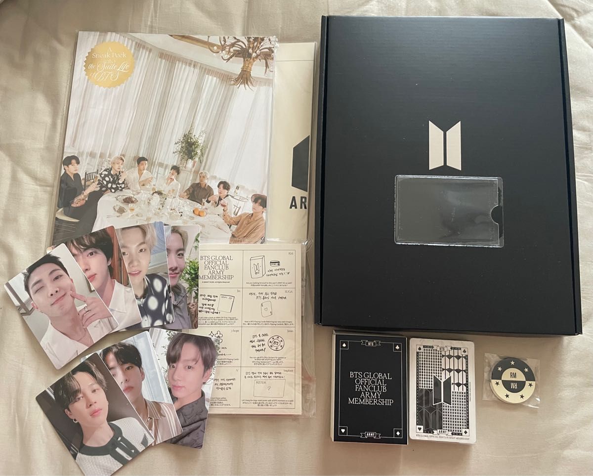 BTS アーミーキット 新品 抜け無し global official fan Club BTS アーミーキット 新品 抜け無し global official fan Club
