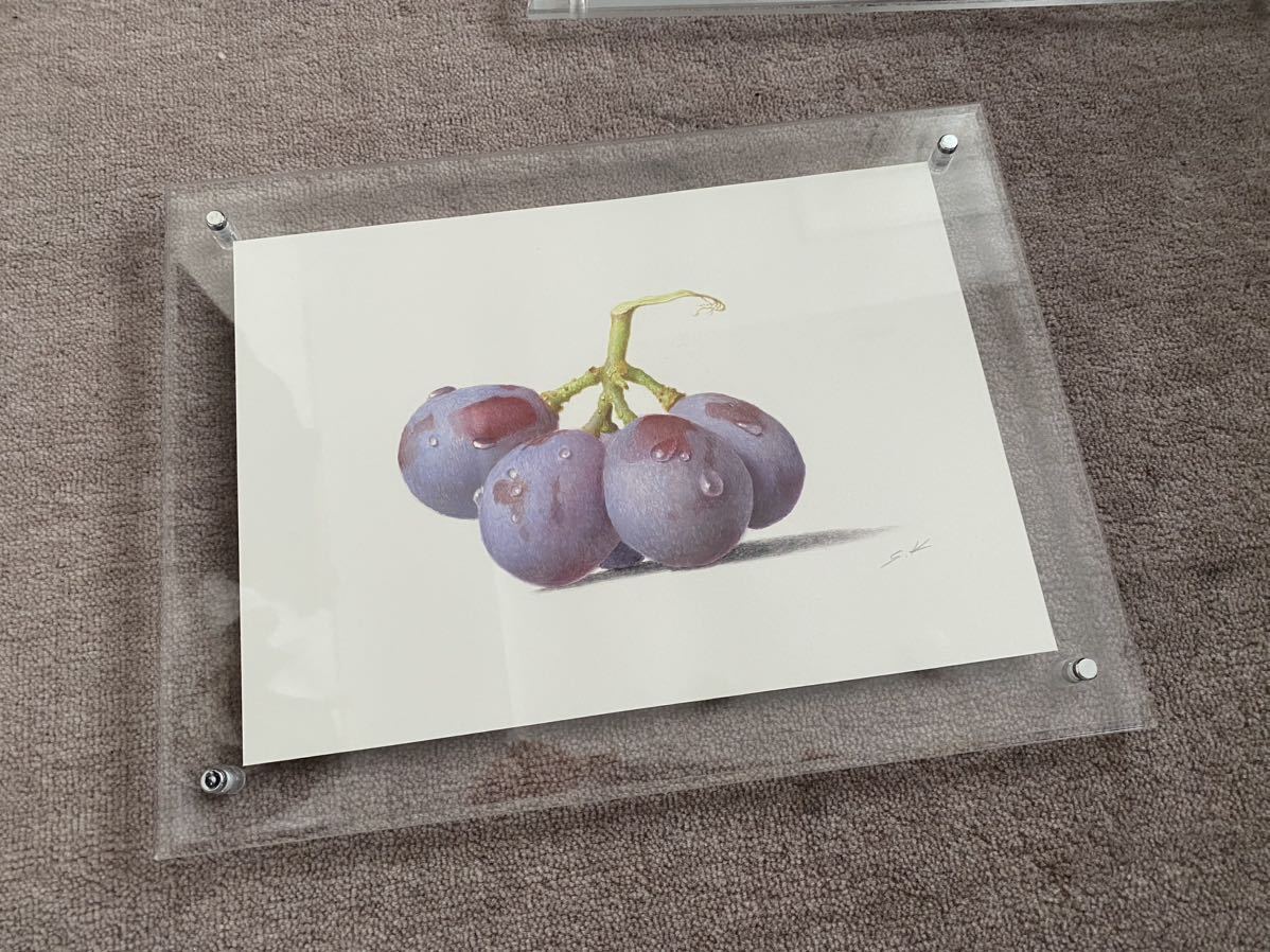 永遠に美しくみずみずしい苺 近藤俊一 油彩画 リアリズム最新作 永遠に美しくみずみずしい苺 近藤俊一 油彩画 リアリズム最新作