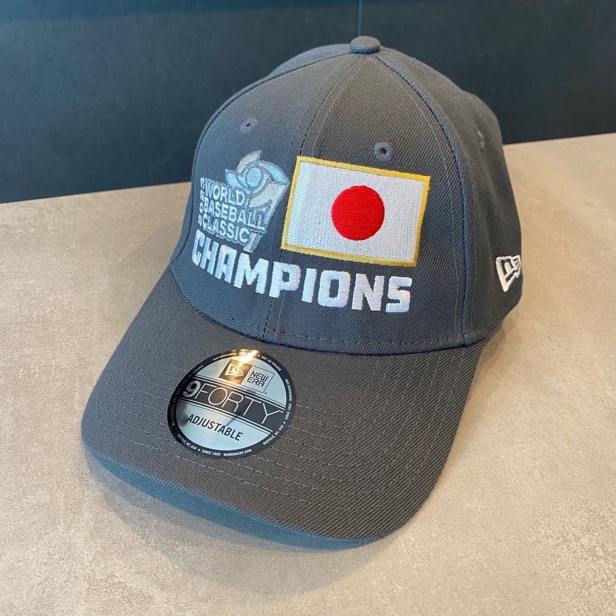 【入手困難グレー】WBC2023 Japan 優勝記念キャップ