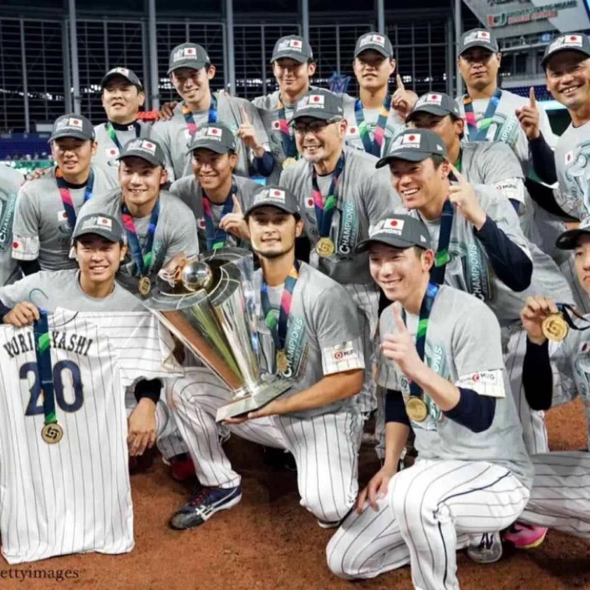 【入手困難グレー】WBC2023 Japan 優勝記念キャップ