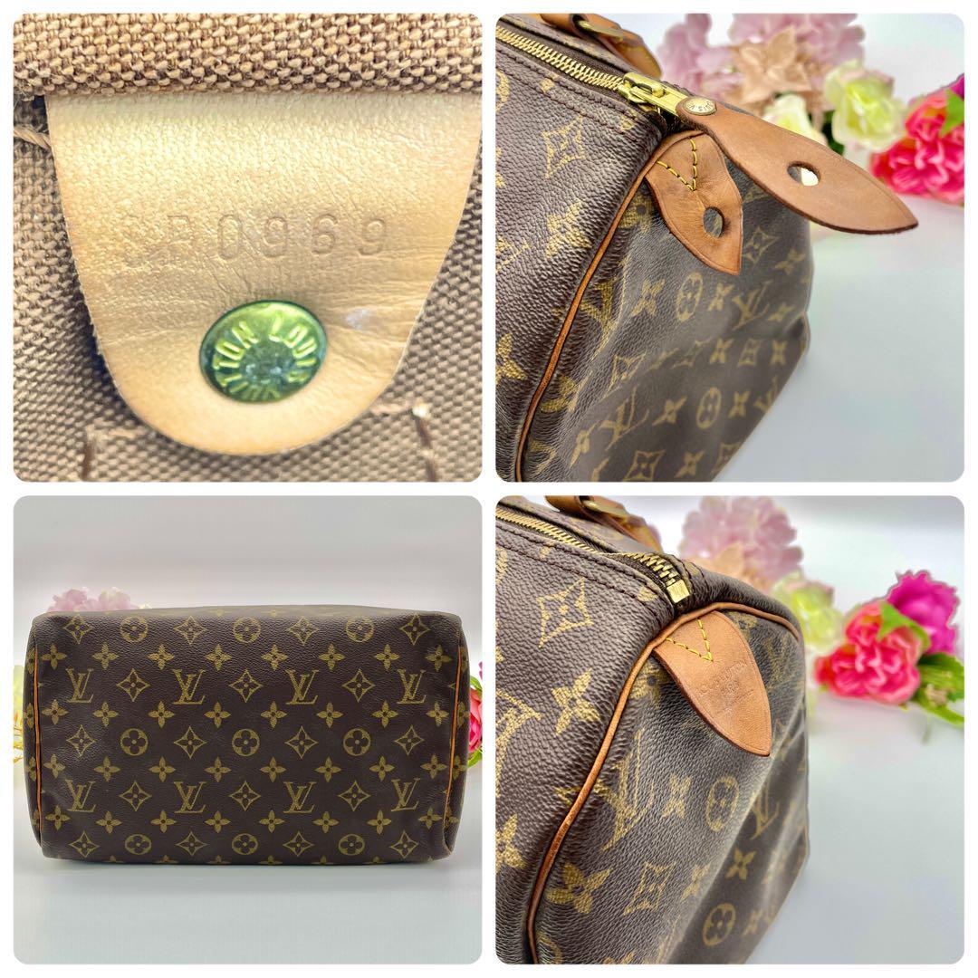 B309 LOUIS VUITTON ルイヴィトン モノグラム スピーディ30 M41526