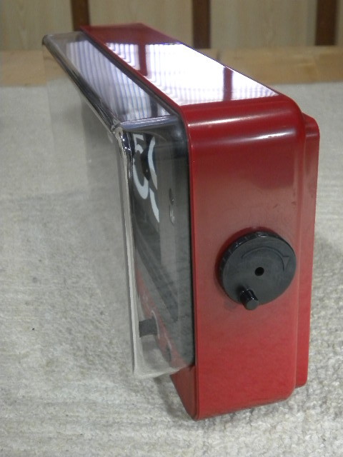 大型パタパタ時計COPAL QG-872 赤コパル時報付壁掛タイプ 大型パタパタ時計COPAL QG-872 赤コパル時報付壁掛タイプ