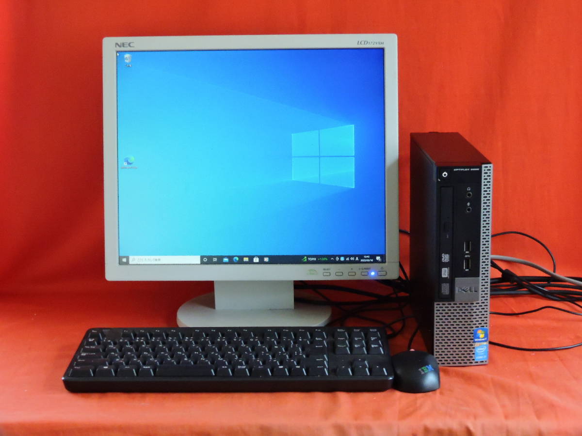 Dell (デル) OptiPlex 90200USFF/i7-4790s/RAM:8GB/SSD:250GB