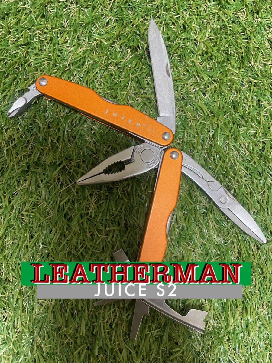 LEATHERMAN JUICE S2 レザーマン マルチプライヤー ツールナイフ マルチツールの画像1