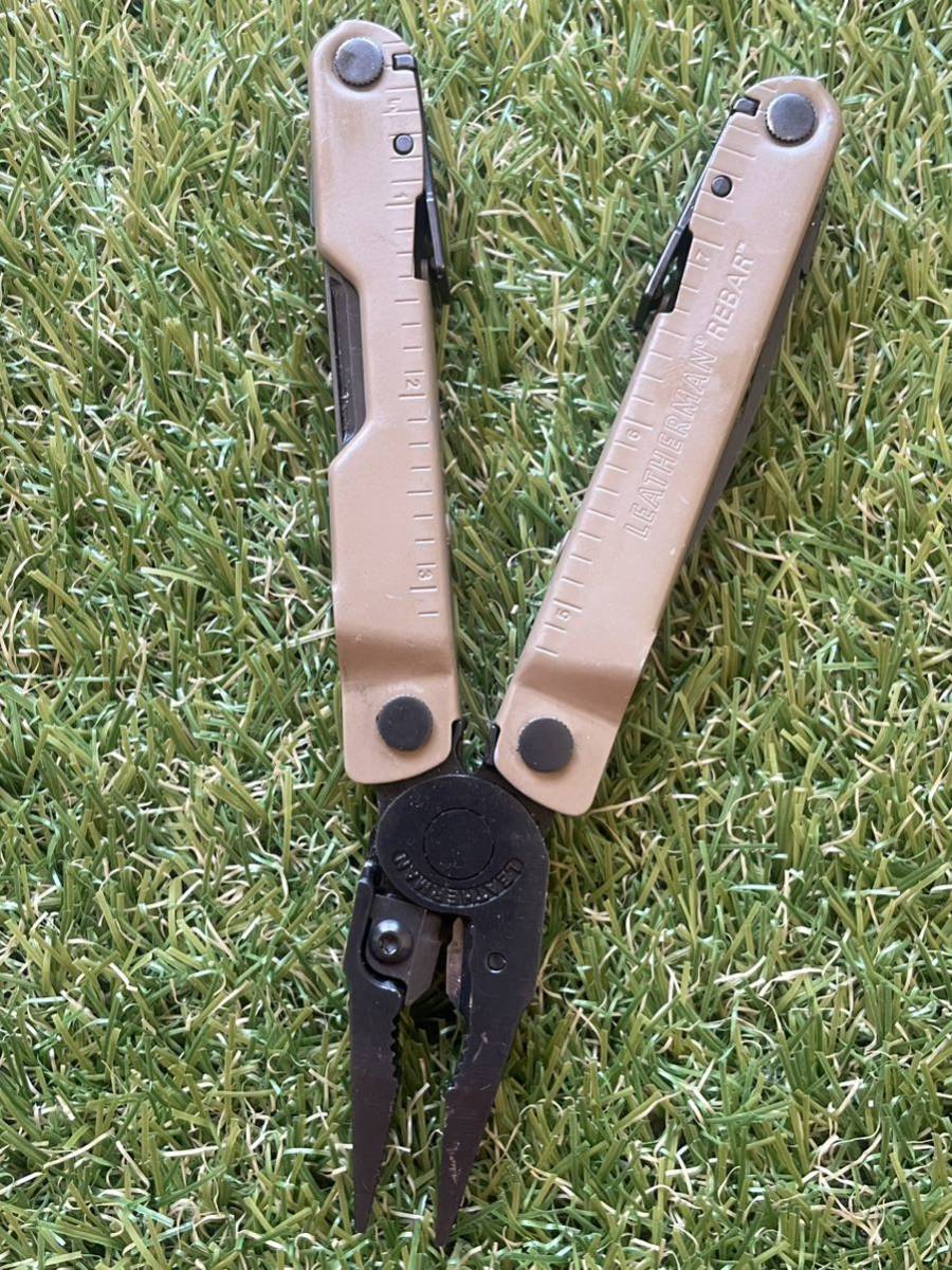 LEATHERMAN REBAR Coyote-Tan Leatherman производства ножны есть Leatherman мульти- tool мульти- плоскогубцы tool нож 