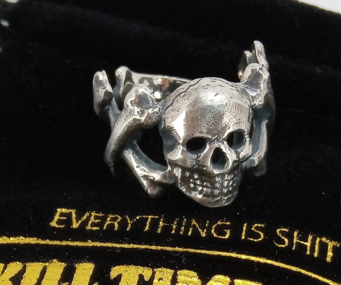 RED TAiL レッドテイル/ViSE/RKK-412.sk2/RT-SKULL2 RiNG(Silver925)新品、税込価格、送料無料、