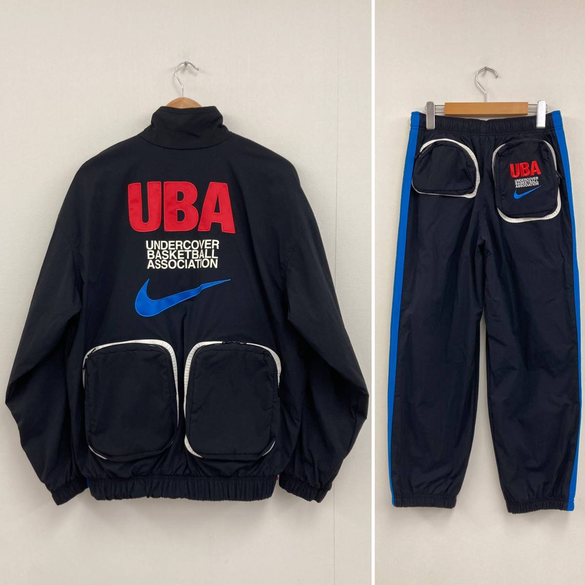 新品未使用品 21SS UNDERCOVER × NIKE UBA トラック ジャケット パンツ アンダーカバー ナイキ ナイロン ブルゾン ジャージ archive 1204