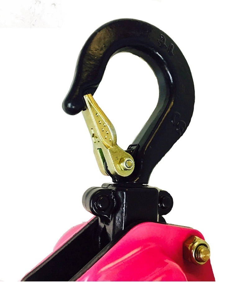 【新モデル】ピンク色 レバーホイスト 750kg 0.75ton 1.5m [LEVER HOIST]チェーンホイスト 手動式 荷締機［荷締め 荷締め機 レバーブロック_画像4