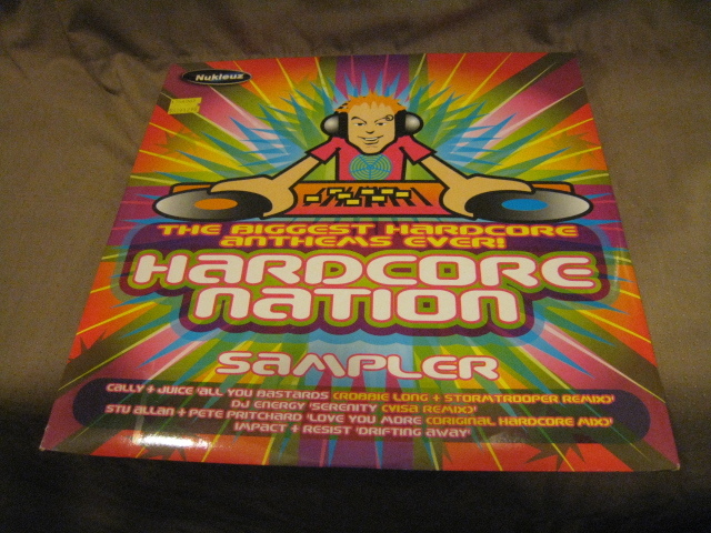 その⑨ HAPPY HARDCORE / V.A Hardcore Nation Sampler 2枚セット / ハピコア ハッピーハードコア_画像5