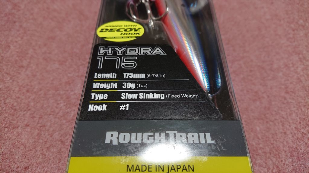 DUO デュオ ラフトレイル ハイドラ 175 30g フラッシュマズメイワシ 新品 ROUGH TRAIL HYDRA_画像3