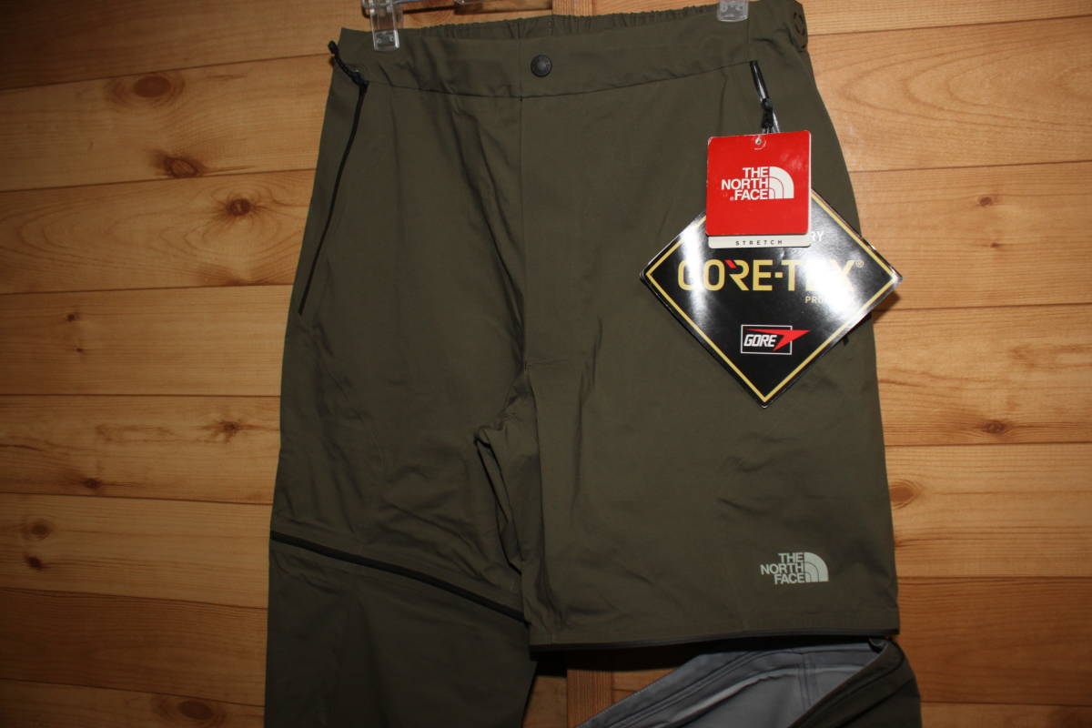 未使用ノースフェイス メンズS ゴアテックスGORE-TEX スーパーハイクGTXパンツ NP11802 2wayパンツ 送料無料即決