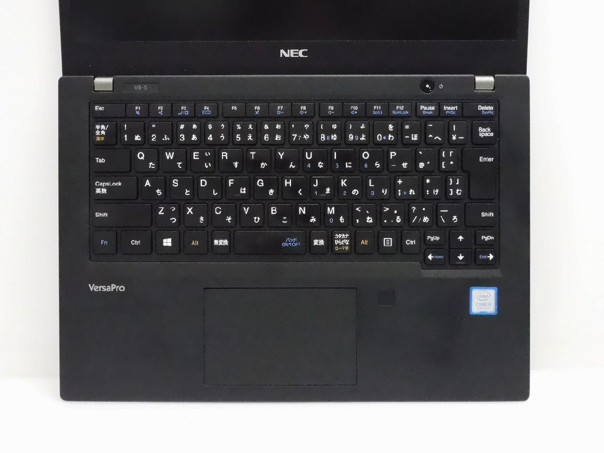 【1円スタート】NEC VersaPro VKT16B-5 PC-VKT16BZG5 Core i5 8265U 1.6Ghz 8GB 128GB(SSD) 13.3インチ HD(1366×768) Windows10 Pro 64bit_画像2