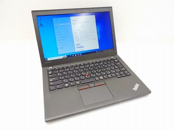 △Lenovo ThinkPad X270 20K5A12CJP Core i3 6100U 2.3Ghz 8GB 500GB(HDD) 12.5インチ HD (1366×768) Windows10 Pro 64bit