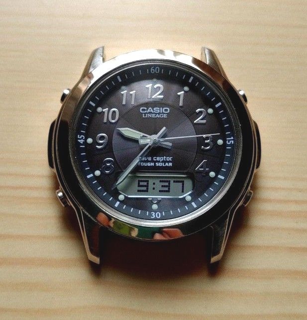 CASIOカシオ腕時計 LCW-100 LINEAGE waveceptor リニエージ