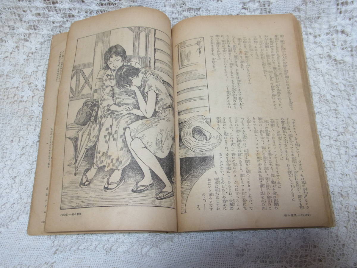 本●落丁補修少女雑誌「少女の友」昭和8年9月号1933年実業之日本社　深谷美保子中原淳一子蕗谷虹児吉屋信高畠華宵山口将吉林唯一松本かつぢ_画像8