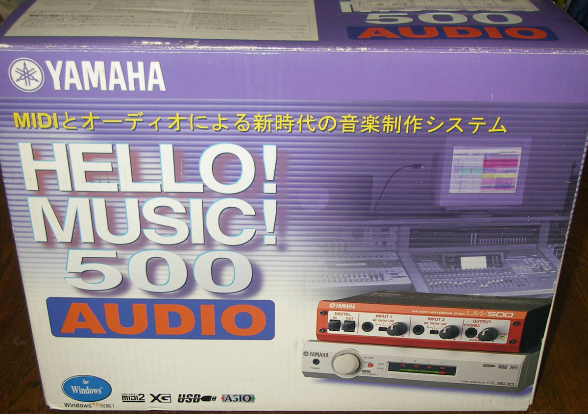 *YAMAHA MU500/UW500 USB Tone Generator*OK!!*MADE in JAPAN*