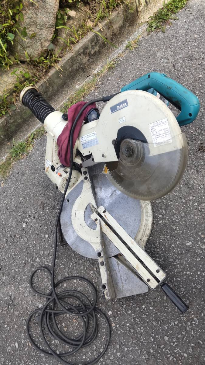 現状渡し品 makita マキタ 12型 290~305mm スライド丸ノコ LS1211