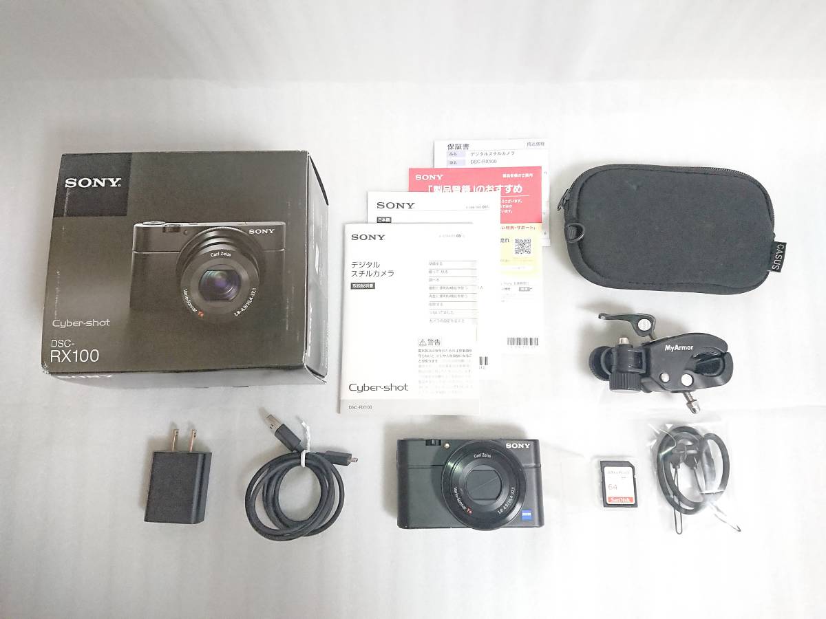 良品】 ソニー SONY Cyber-shot DSC-RX100 【元箱付属品】 #0445 Yahoo