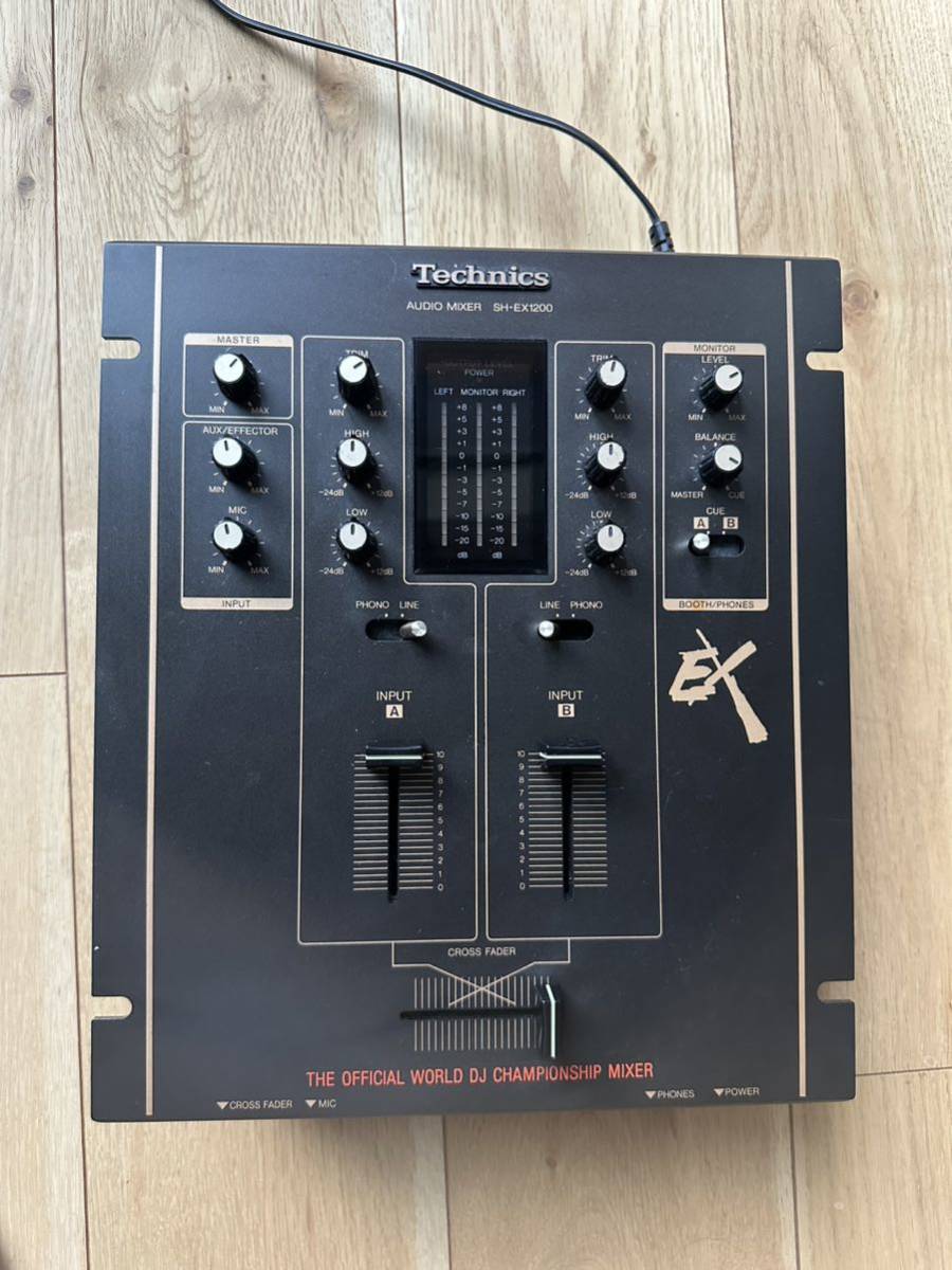 Technics DJミキサー テクニクス オーディオミキサー MIXER SH EX