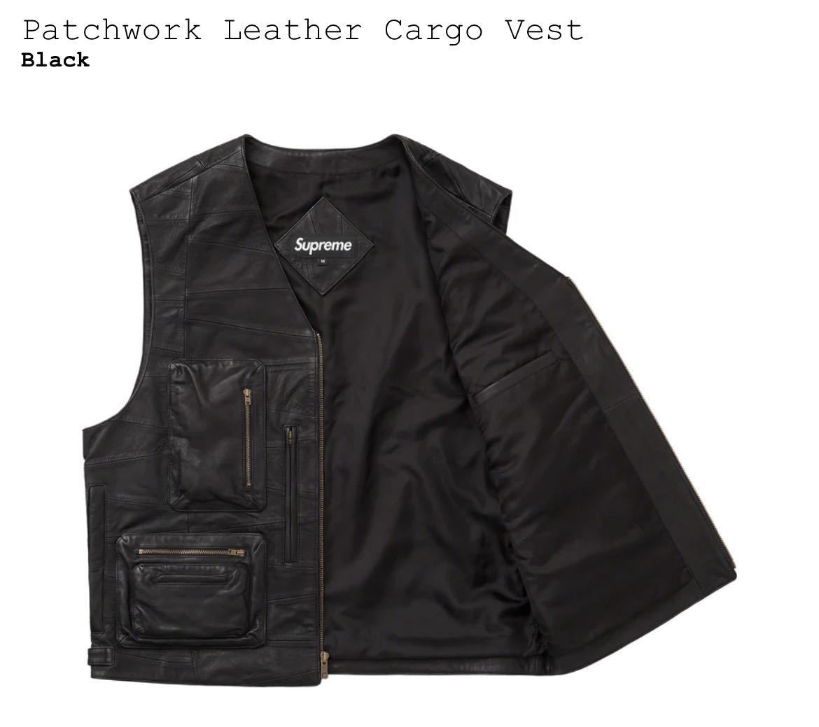 即決 Sサイズ supreme patchwork leather cargo ベスト|Yahoo 即決 Sサイズ supreme patchwork leather cargo ベスト|Yahoo