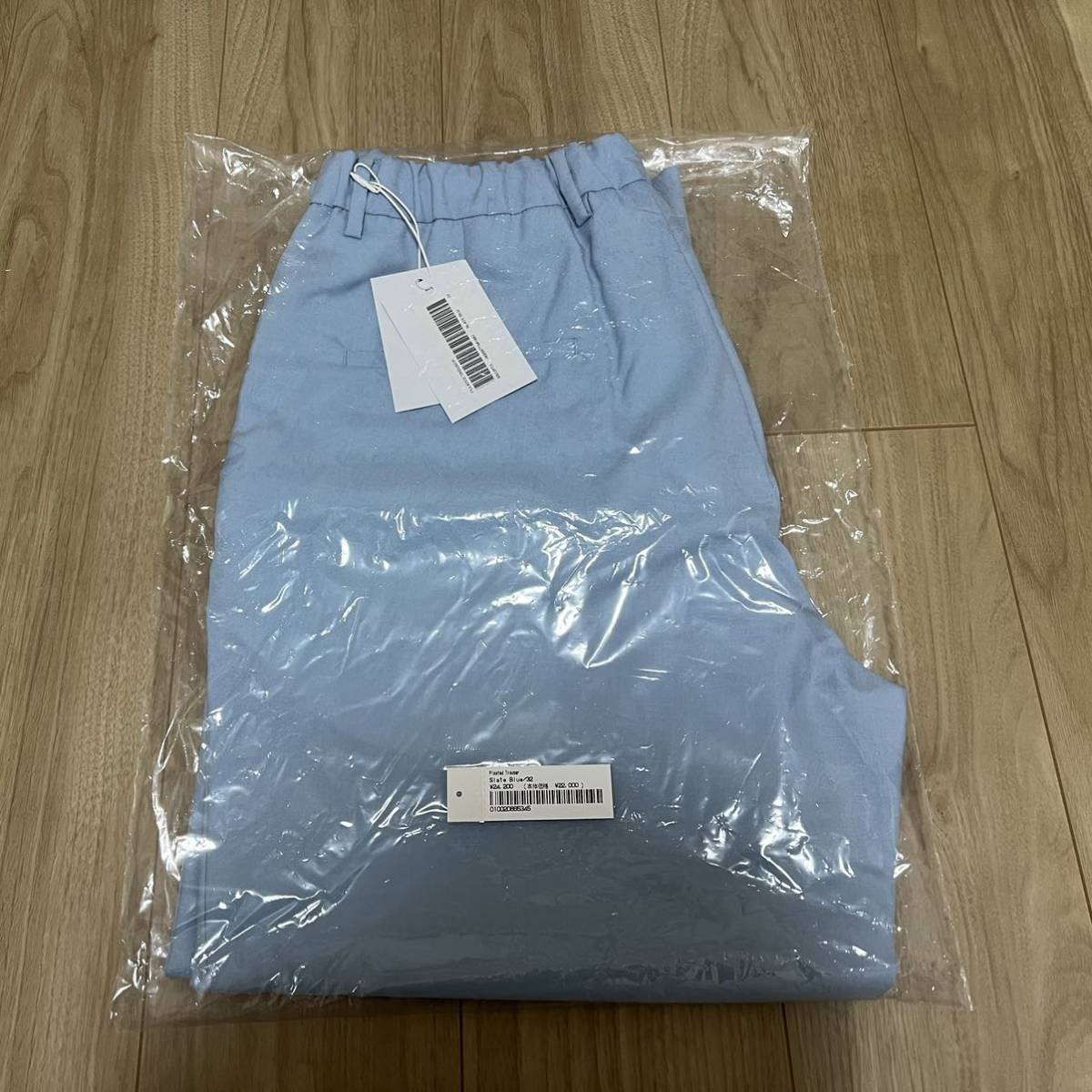即決 32 supreme pleated trouser スレートブルー | orizontfoto.ro