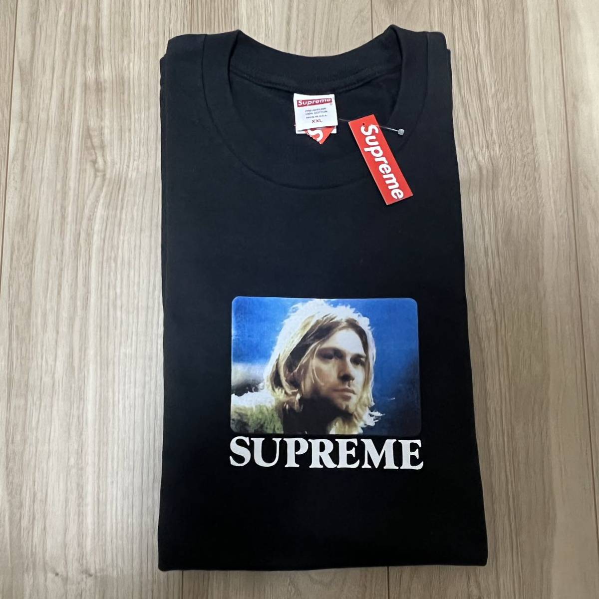 即決 XXLサイズ supreme kurt cobain tee 黒 カートコバーン Yahoo