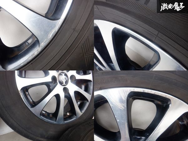 メーカー不明 アルミホイール 14インチ 5.5J +45 4穴 PCD100 175/65R14 4本付き ヴィッツ ヤリス ポルテ アクア フィット マーチ ノート_画像7