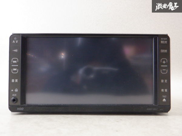 トヨタ純正 HDDナビ NHDT-W57 08545-00Q60 CD再生 DVD再生 ワンセグ カーナビ 棚c12の画像1