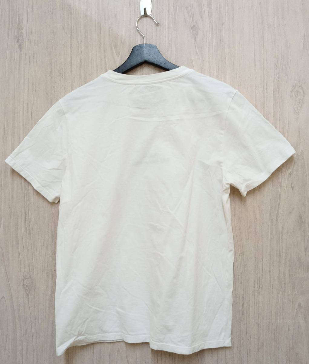 A.P.C./アーペーセー/半袖Tシャツ/Rue Madame TEE/刺繍ロゴ/ホワイト/Sサイズ_画像2