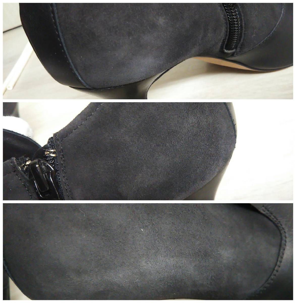 PELLICO Perry ko боковой Zip ботиночки - ботинки способ каблук туфли-лодочки женский [ указанный размер :36/ примерно 23.0cm] коробка * сумка для хранения имеется 
