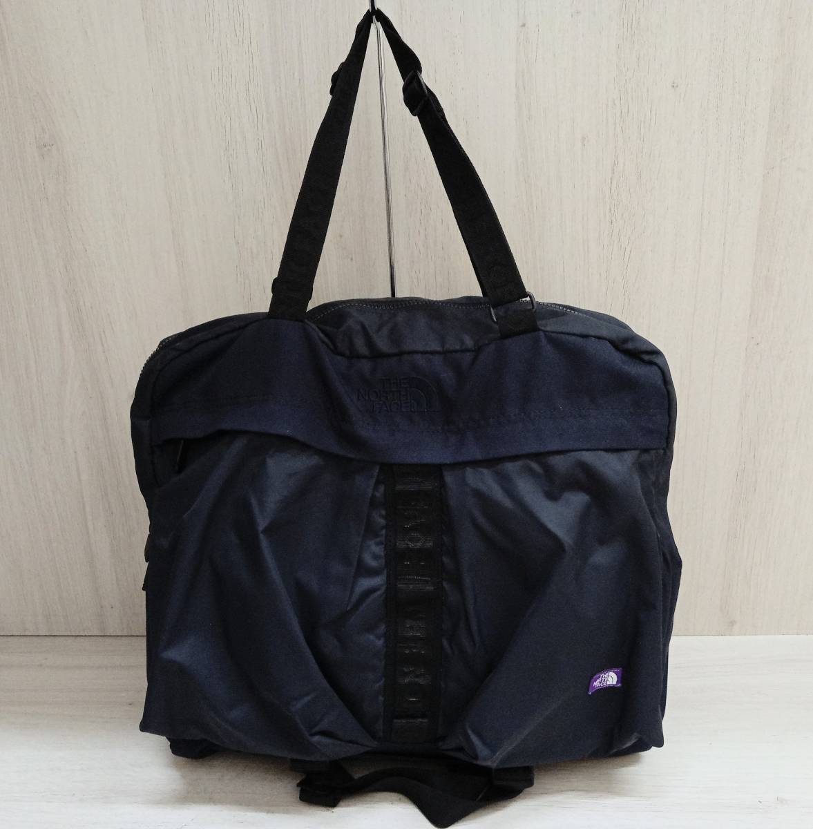 THE NORTH FACE PURPLE LABEL/ザ・ノースフェイス パープルレーベル/リュック/CORDURA Nylon 3way NN7907N/ネイビー_画像1