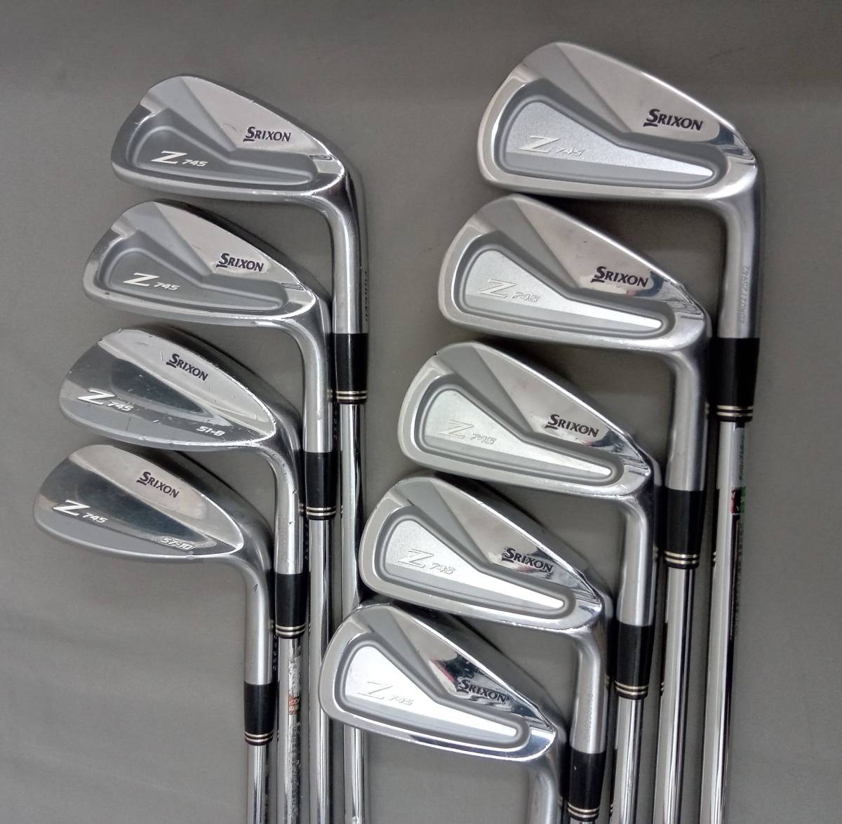 アイアンセット DUNLOP SRIXON Z745 9本セット Dynamic Gold Design