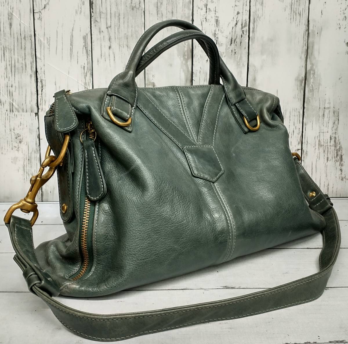 入荷中 rachel nasvik collection レイチェルナズヴィックコレクション ハンドバッグ ショルダーバッグ 2way グリーン/ブルー レザー その他 入荷中 rachel nasvik collection レイチェルナズヴィックコレクション ハンドバッグ ショルダーバッグ 2way グリーン/ブルー レザー その他