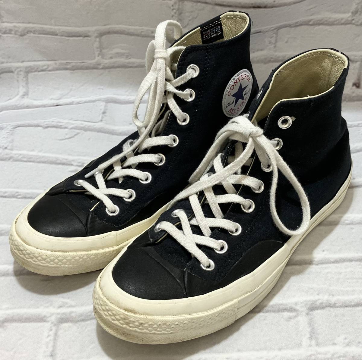 CONVERSE / コンバース / CT70 / WATER REPELLENT / チャックテイラー / ALL STAR / 防水 / スニーカー / 25.5cm / ブラック_画像1