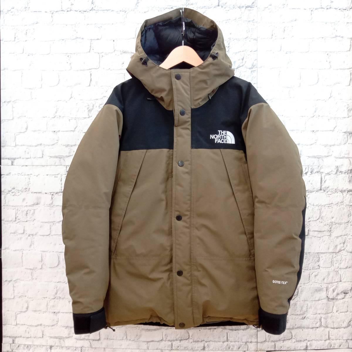 THE NORTH FACE MOUNTAIN DOWN JACKET BEACH GREEN ザノースフェイス マウンテン ダウンジャケット ND91837 サイズL_画像1