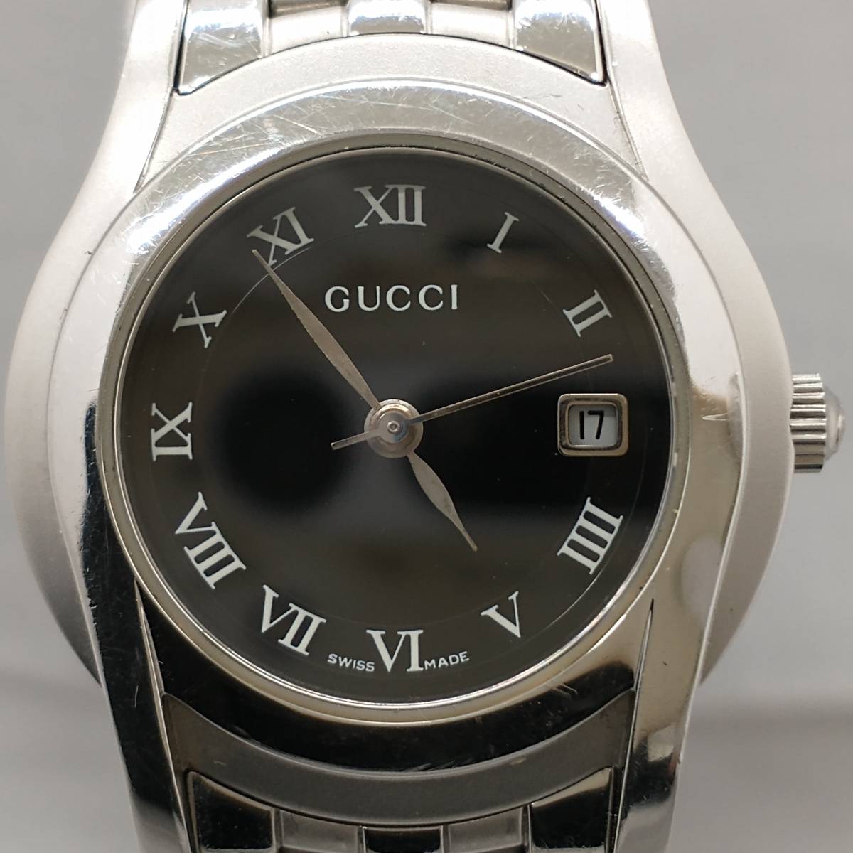 輝く高品質な GUCCI グッチ 5500L BOX付 腕時計 店舗受取可 女性用
