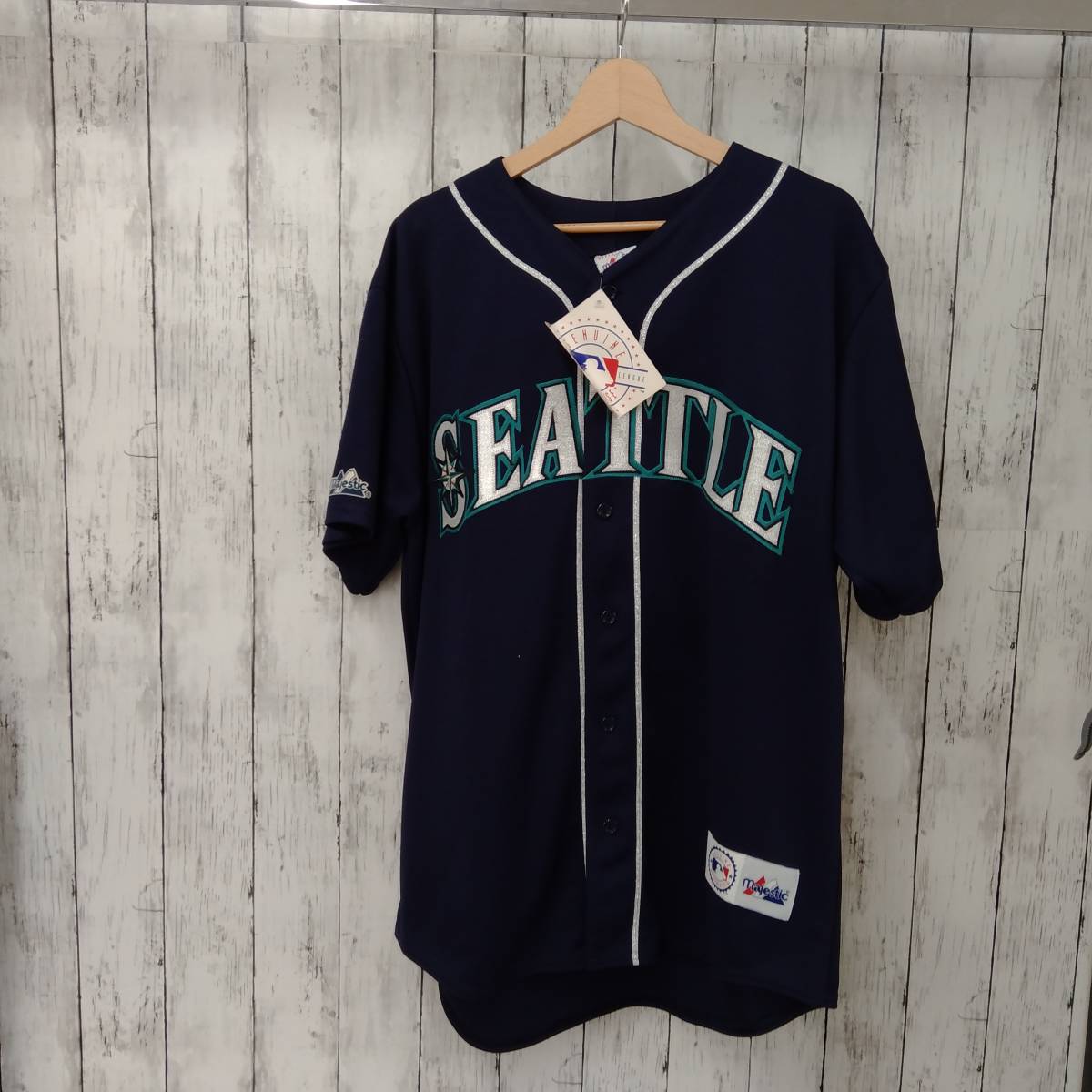 USA製 SEATTLE イチロー ユニフォーム ゲームシャツ メジャーリーグ ベースボール